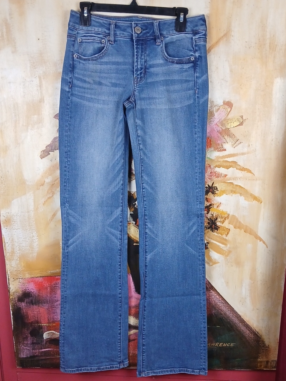 American Eagle Favorite Boyfriend Super Stretch Jeans Size 6 X-Long